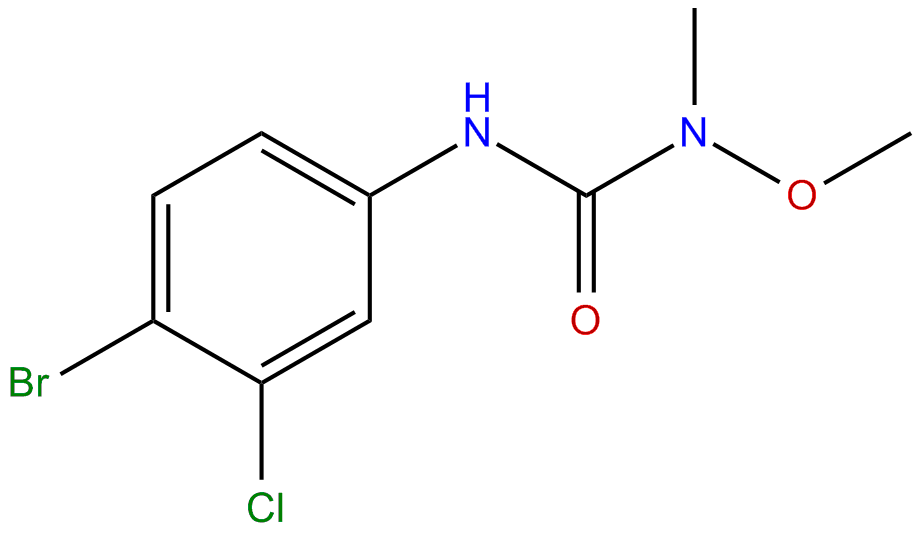 Image of N'-(4-bromo-3-chlorophenyl)-N-methoxy-N-methylurea