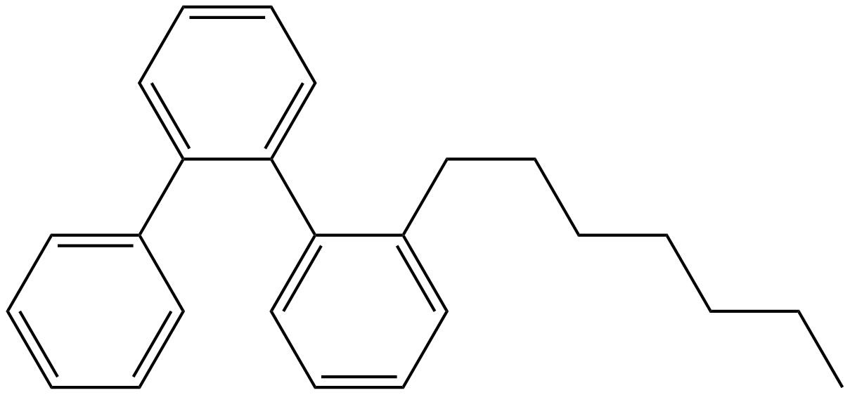 Image of o-terphenyl, 2-heptyl-