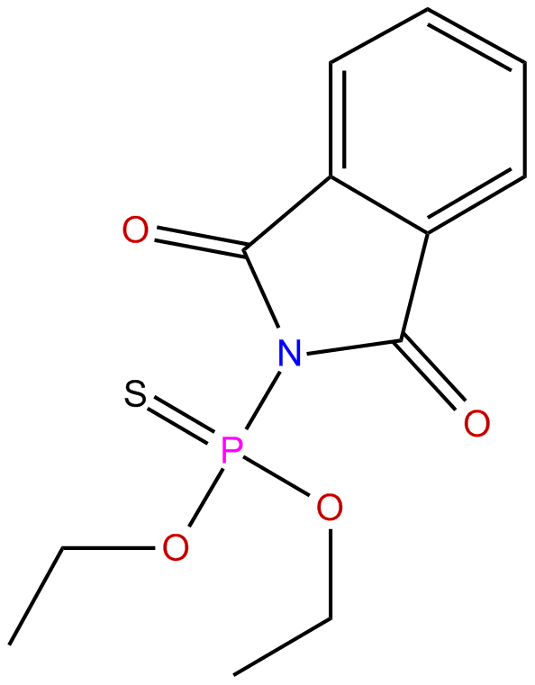 Image of O,O-diethyl phthalimidophosphonothioate