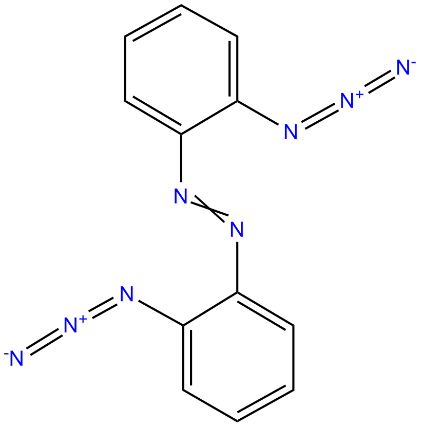 Image of o,o'-diazidoazobenzene