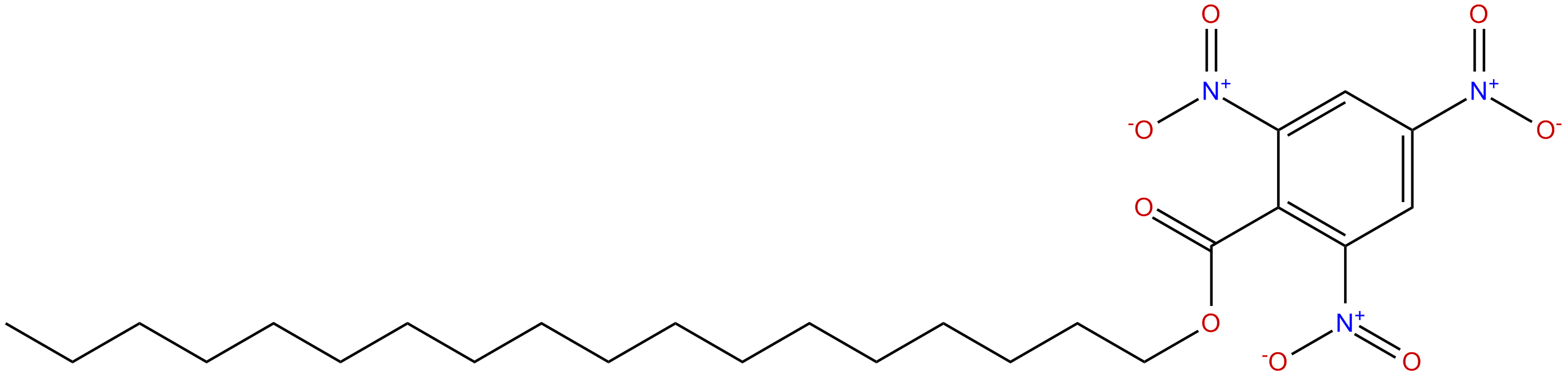 Image of octadecyl 2,4,6-trinitrobenzoate