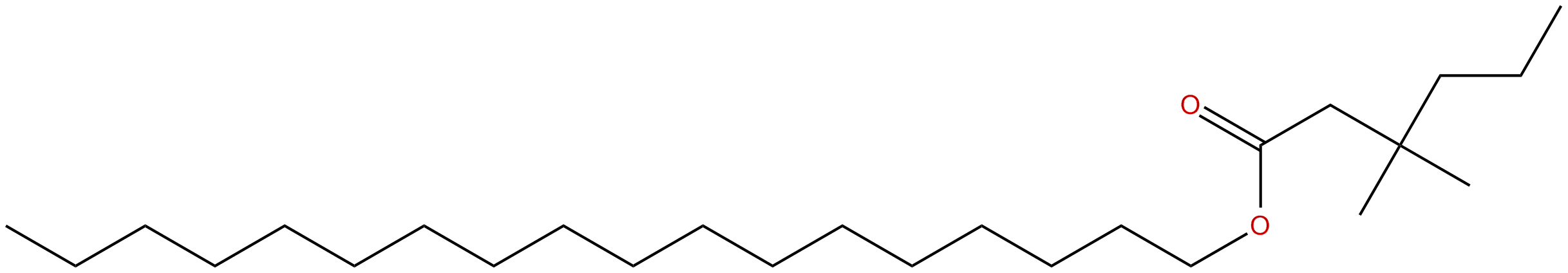 Image of octadecyl 3,3-dimethylhexanoate