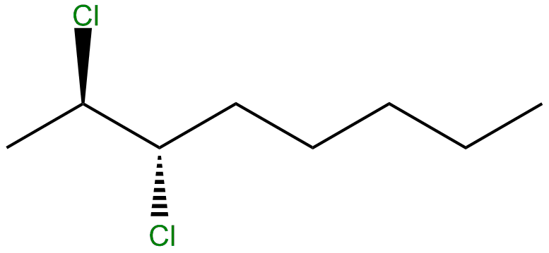 Image of octane, 2,3-dichloro-,(2R,3S)