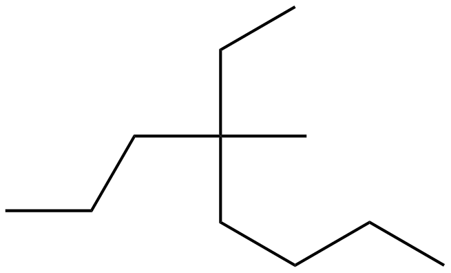 Image of octane, 4-ethyl-4-methyl-