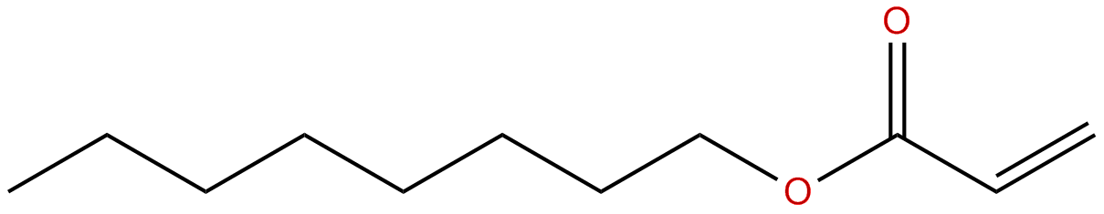 Image of octyl 2-propenoate