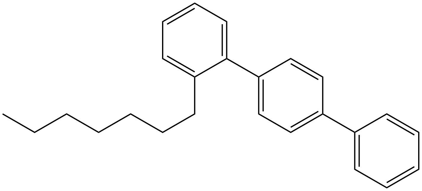 Image of p-terphenyl, 2-heptyl-
