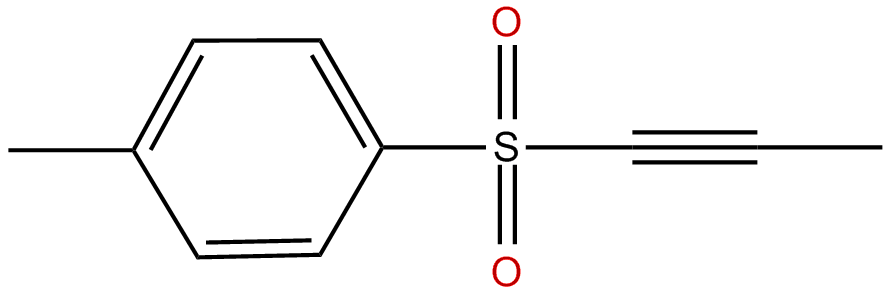 Image of p-tolyl prop-1-ynyl sulfone