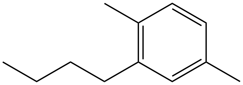 Image of p-xylene, 2-butyl-