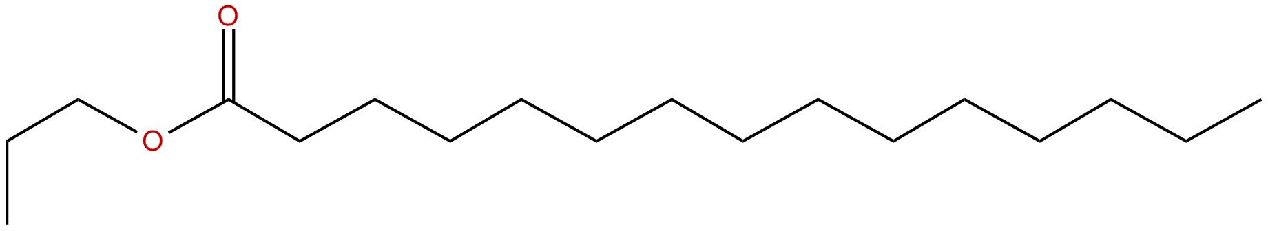 Image of pentadecanoic acid, propyl ester
