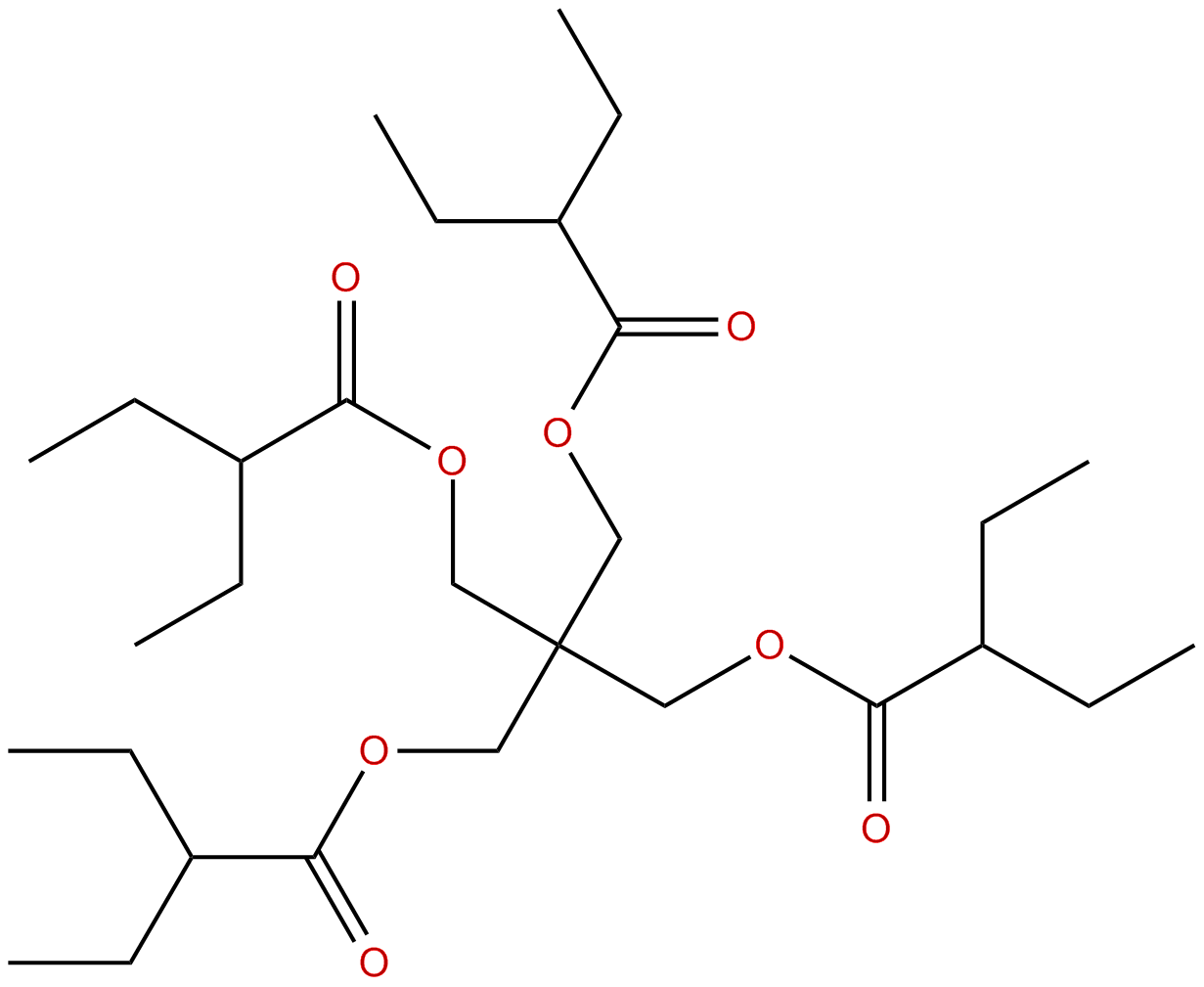 Image of pentaerythritol tetra-2-ethylbutanoate