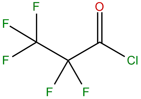 Image of pentafluoropropanoyl chloride