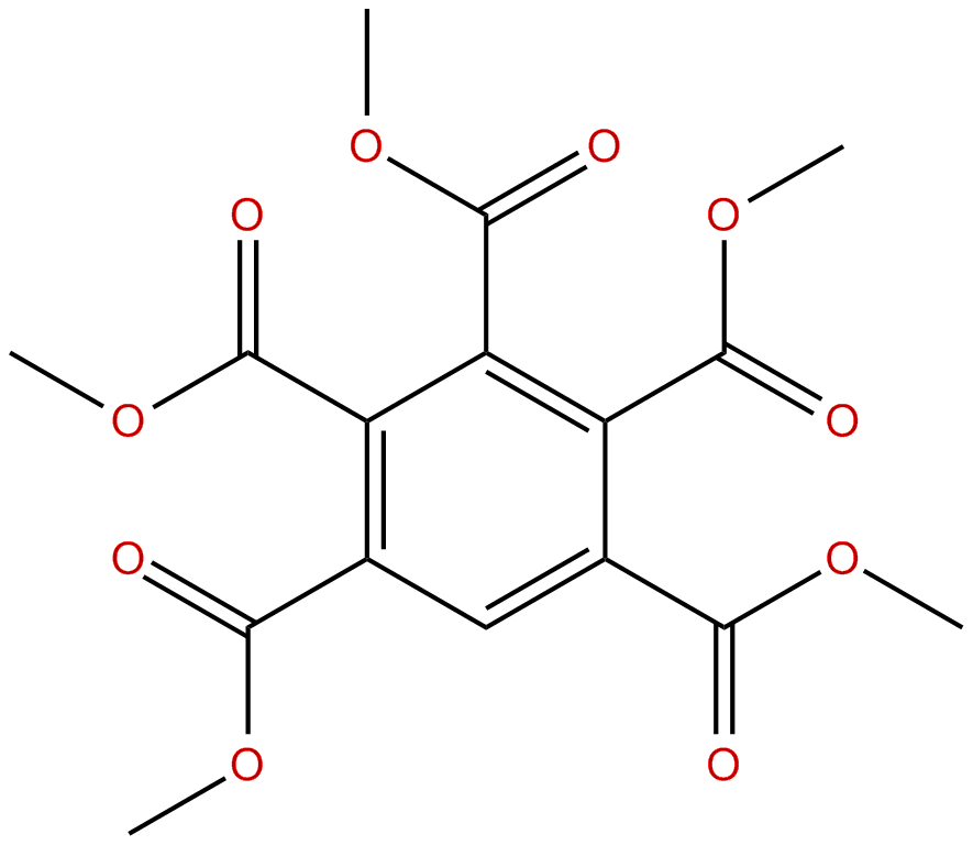 Image of pentamethyl benzenepentacarboxylate