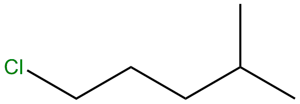 Image of pentane, 1-chloro-4-methyl-