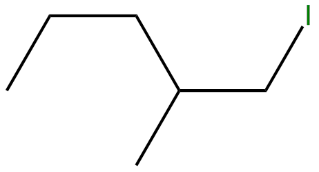 Image of pentane, 1-iodo-2-methyl-