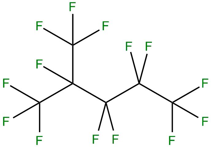 Image of pentane, undecafluoro-2-(trifluoromethyl)-