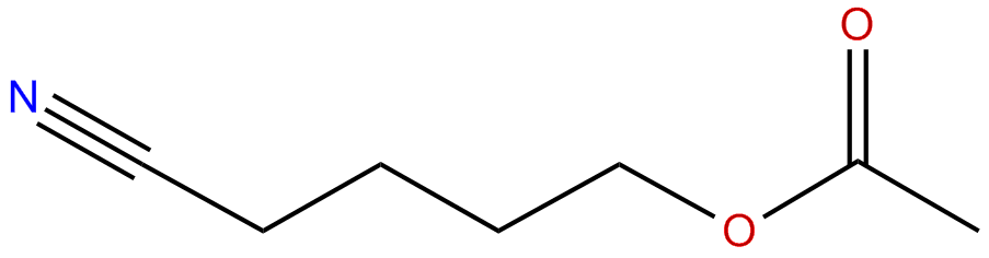 Image of pentanenitrile, 5-(acetyloxy)-