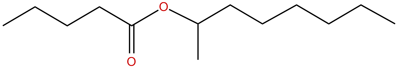 Image of pentanoic acid, 1-methylheptyl ester