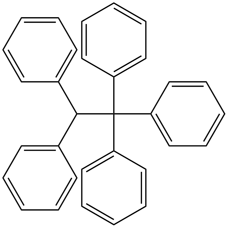 Image of pentaphenylethane