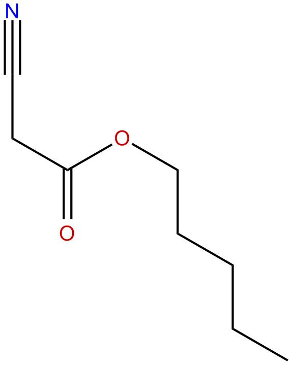 Image of pentyl cyanoethanoate