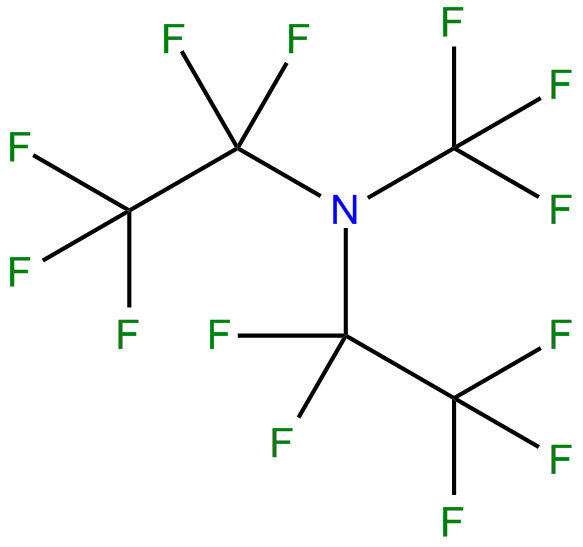Image of perfluoro-1-ethyl-1-methylethanamine