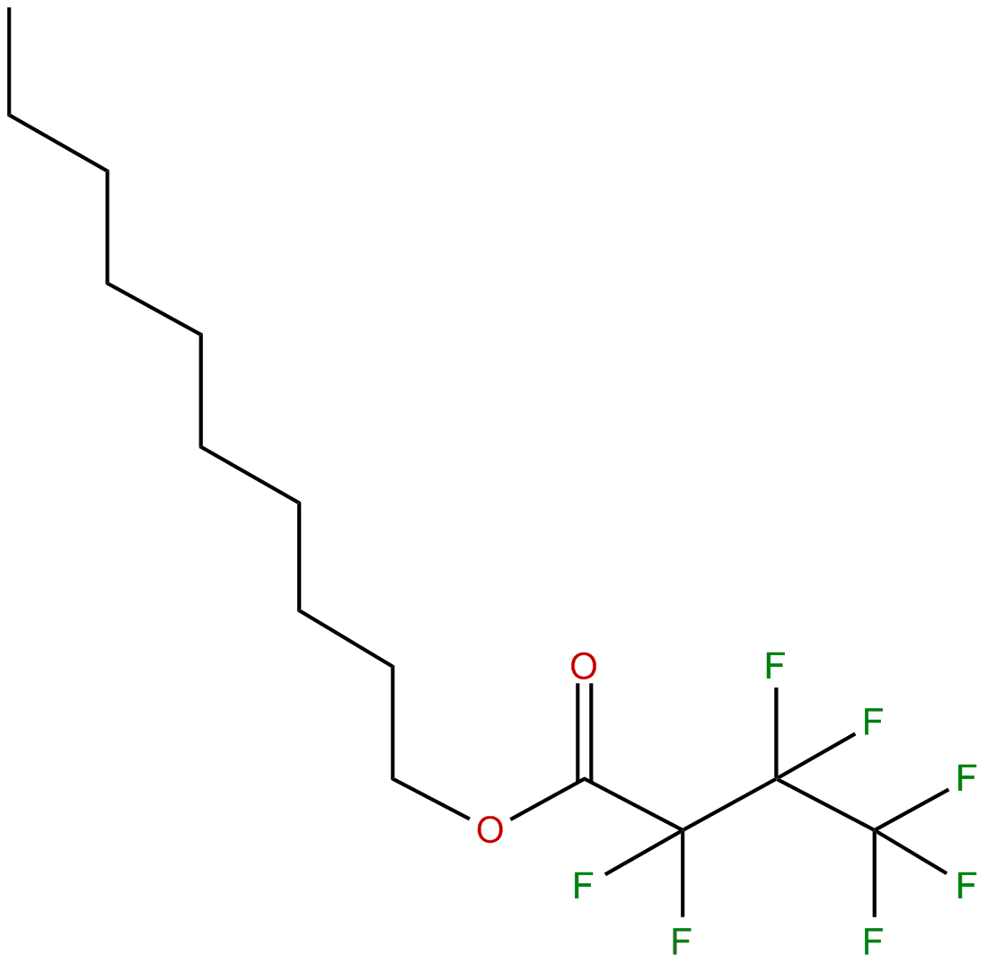 Image of perfluorobutanoic acid, decyl ester