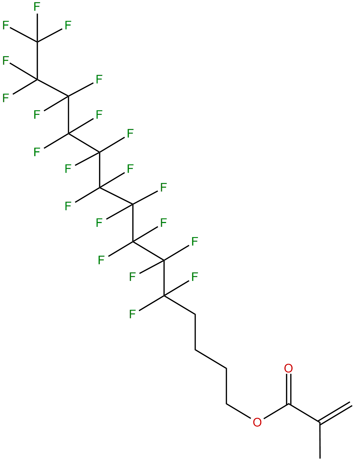 Image of perfluorodecylbutylene methacrylate