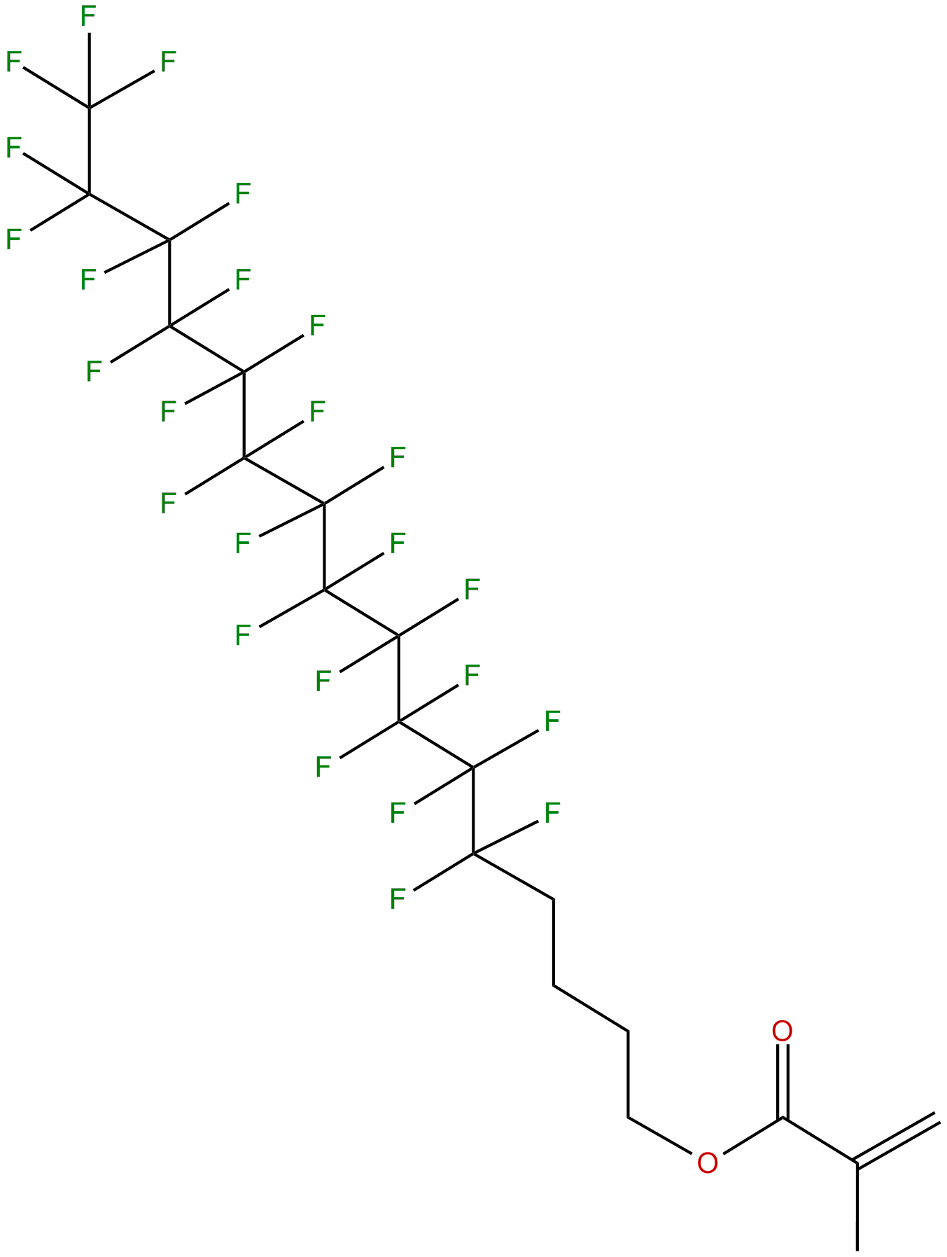 Image of perfluorododecyl butylene methacrylate