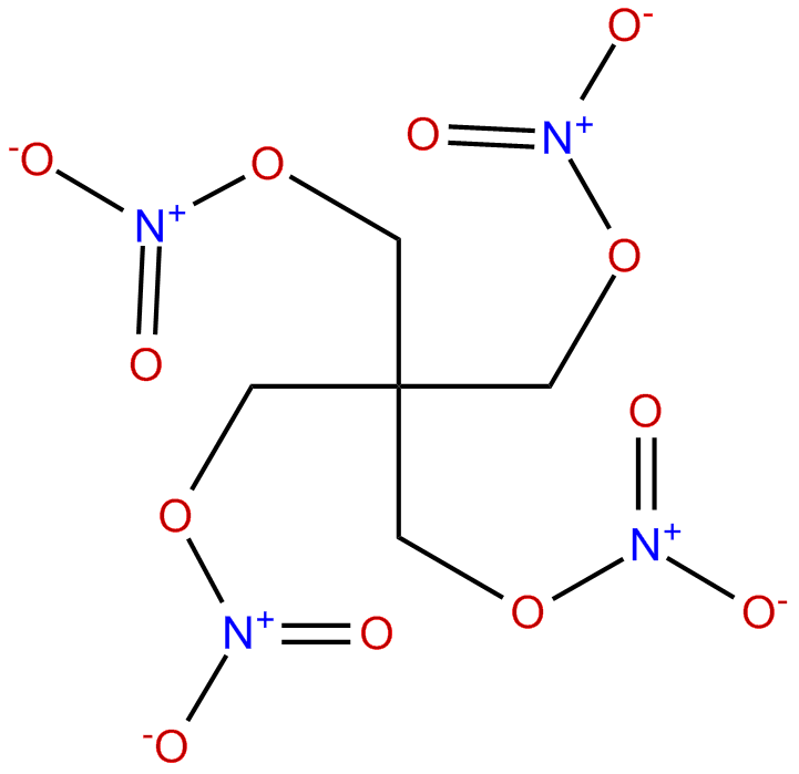 Image of PETN (pentaerythritol tetranitrate)