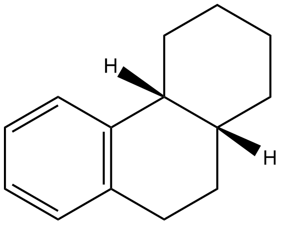 Image of phenanthrene, 1,2,3,4,4a,9,10,10a-octahydro-, cis-