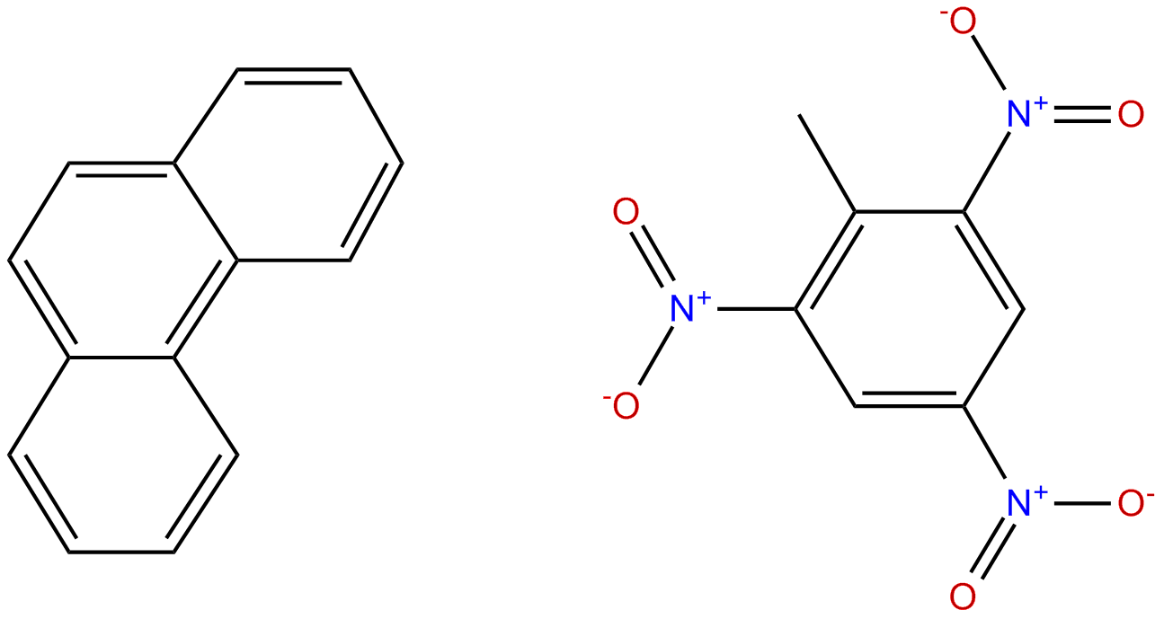 Image of phenanthrene, compd. with 2-methyl-1,3,5-trinitrobenzene(1:1)