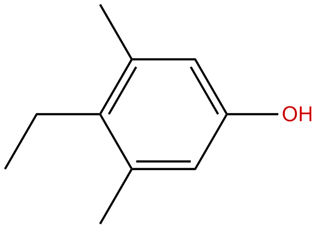 Image of phenol, 4-ethyl-3,5-dimethyl-
