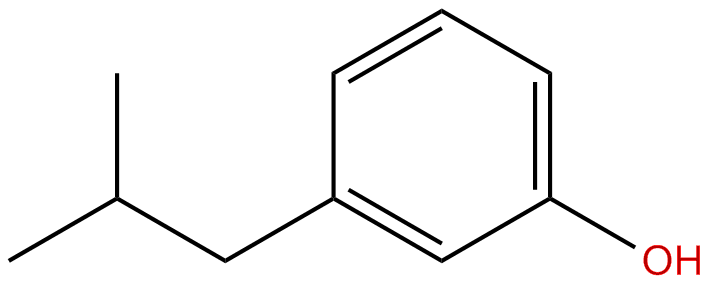 Image of phenol, m-isobutyl-