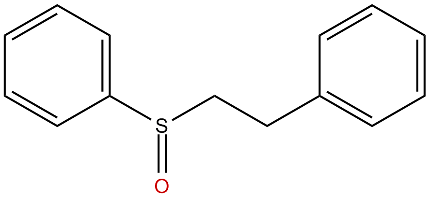 Image of phenyl 2-phenylethyl sulfoxide