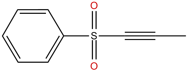 Image of phenyl prop-1-ynyl sulfone