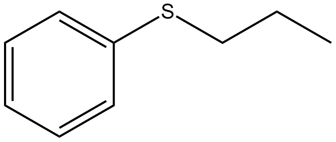 Image of phenyl propyl sulfide