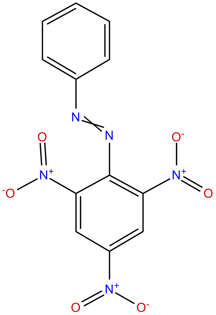 Image of phenyl(2,4,6-trinitrophenyl)diazene