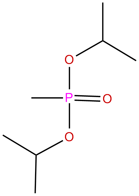 Image of phosphonic acid, methyl-, bis(1-methylethyl) ester