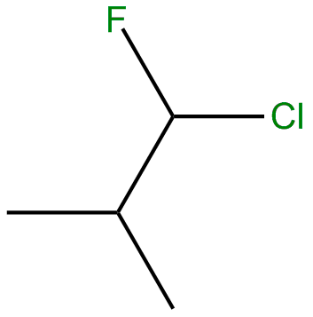 Image of propane, 1-chloro-1-fluoro-2-methyl-