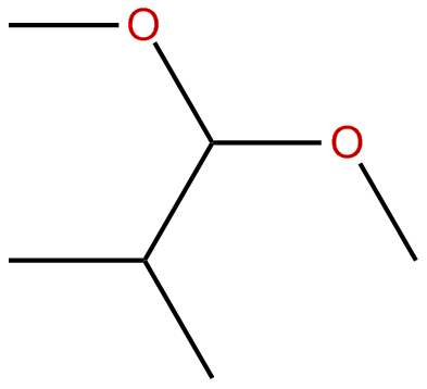 Image of propane, 1,1-dimethoxy-2-methyl-