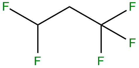 Image of propane, 1,1,1,3,3-pentafluoro-