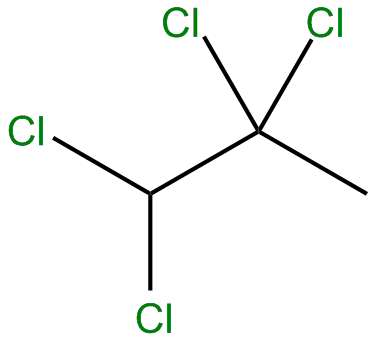 Image of propane, 1,1,2,2-tetrachloro-