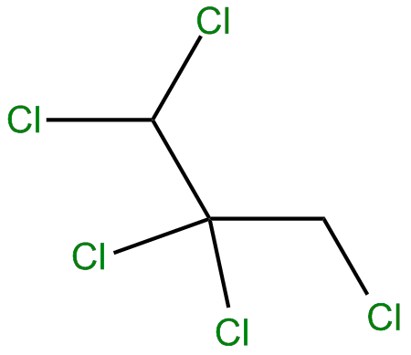 Image of propane, 1,1,2,2,3-pentachloro-
