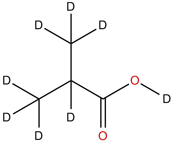 Image of propanoic-2,3,3,3-d4 acid-d, 2-(methyl-d3)-