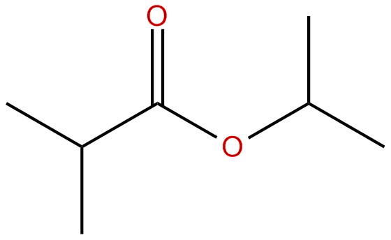 Image of propanoic acid, 2-methyl-, 1-methylethyl ester