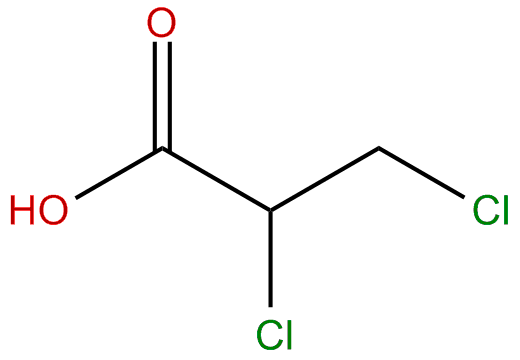Image of propanoic acid, 2,3-dichloro-