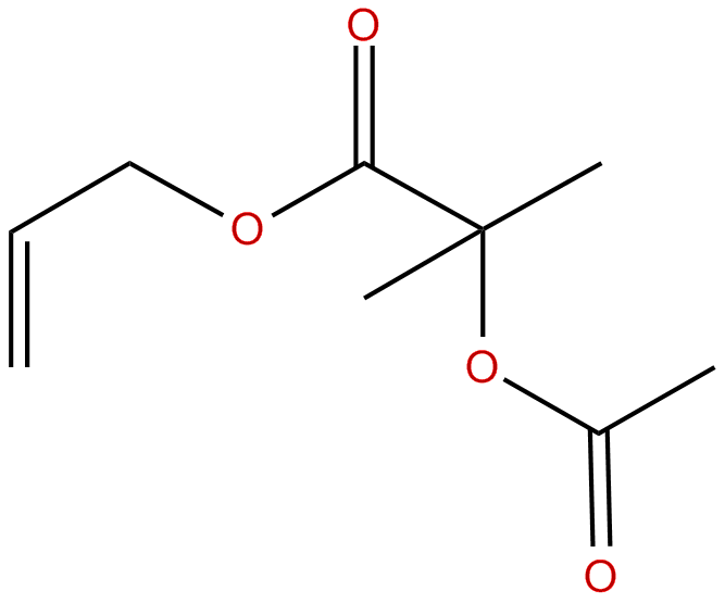 Image of propenyl 2-acetoxy-2-methylpropanoate