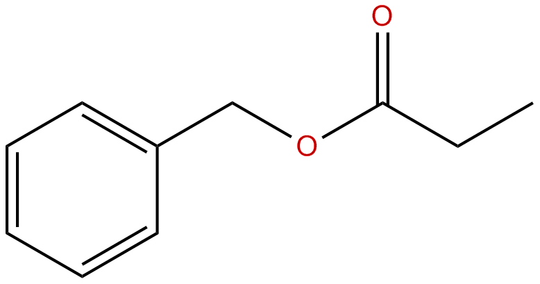 Image of propionic acid, benzyl ester
