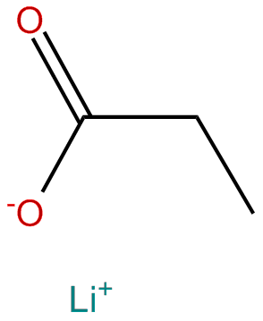 Image of propionic acid, lithium salt