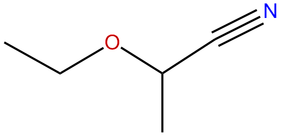 Image of propionitrile, 2-ethoxy-