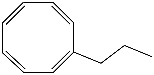 Image of propyl-1,3,5,7-cyclooctatetraene